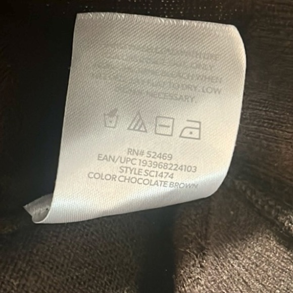 ⭐️Cashmere Luxury Soft Blend Hoodie,Chestnut,Stretch,Excellent Cond, Size Smalll - Picture 7 of 11